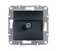 Schneider ASFORA РОЗЕТКА SAT КІНЦЕВА антрацит EPH3700171