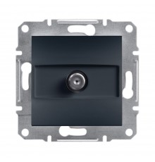 Schneider ASFORA РОЗЕТКА SAT КІНЦЕВА антрацит EPH3700171