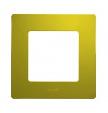 Рамка Legrand Etika 1 пост зелена папороть 672541