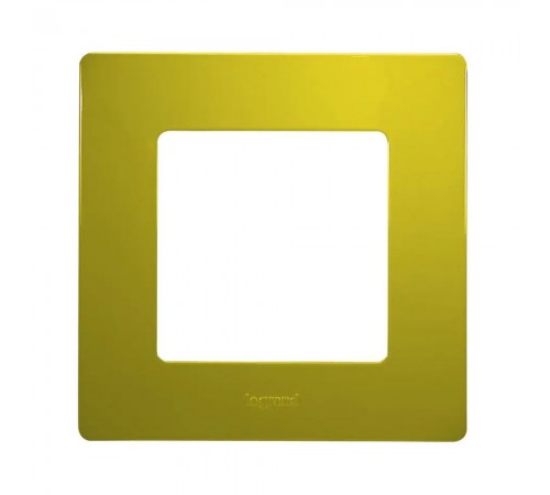 Рамка Legrand Etika 1 пост зелена папороть 672541