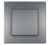 Schneider ASFORA ВИМИКАЧ САМОЗАЖ IP44 сталь EPH0100262