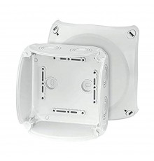 Розподільна коробка HENSEL з кришкою 130x130x77mm IP66 сіра DK0600GZ HENSEL