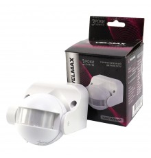 Датчик руху Velmax V-IMS-10 AC220-240V кут 180 (ST09) 29-22-10