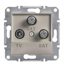Schneider ASFORA РОЗЕТКА TV-SAT-SAT КІНЦЕВА бронза EPH3600169
