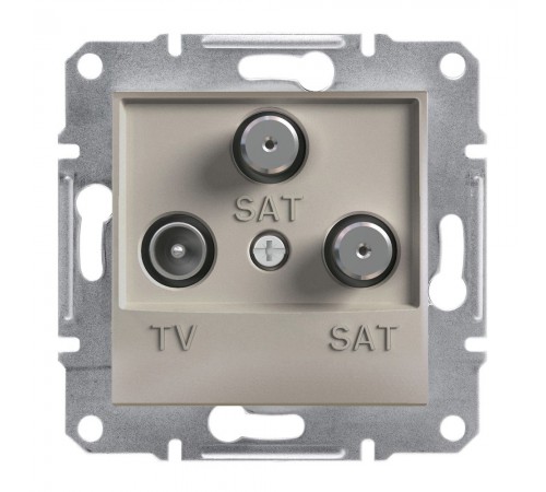 Schneider ASFORA РОЗЕТКА TV-SAT-SAT КІНЦЕВА бронза EPH3600169