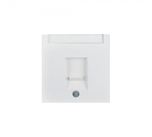 BERKER S.x/B.x накладка для суппортів під модуль RJ12/RJ45 пол.білий 11708989