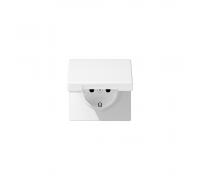 JUNG LSx-механізм SCHUKO®-розетка 16 A / 250 B ~ білосніжний матовий LS1520BFKLWWM