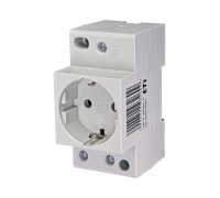 Розетка на DIN-рейку ETI t-2P+Z Schuko 2414020