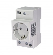 Розетка на DIN-рейку ETI t-2P+Z Schuko 2414020
