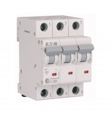 Автоматичний вимикач EATON 3р, 4,5 кА HL-C6/3