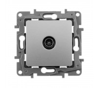 Розетка TV зірка Legrand Etika алюміній 672451