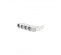 Продовжувач Legrand СТД 4х2К+З 5м Біл/Сір 694569