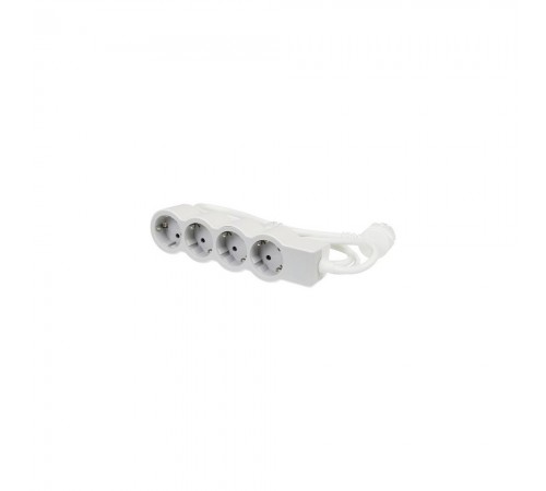 Продовжувач Legrand СТД 4х2К+З 5м Біл/Сір 694569