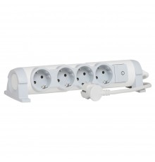 Legrand Подовжувач 4x2К+З 3м комфорт 694627
