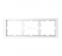 Schneider Merten D-life рамка 3-постова біл. лотос MTN4030-6535
