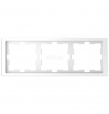 Schneider Merten D-life рамка 3-постова біл. лотос MTN4030-6535