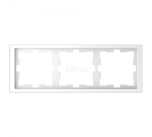 Schneider Merten D-life рамка 3-постова біл. лотос MTN4030-6535