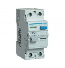 ПЗВ - Пристрій Захисного Відключення Hager Тип AC 2P 300mA 25A CF226J