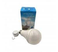 LED лампочка акумуляторна E27 12W 6500K LED-01S
