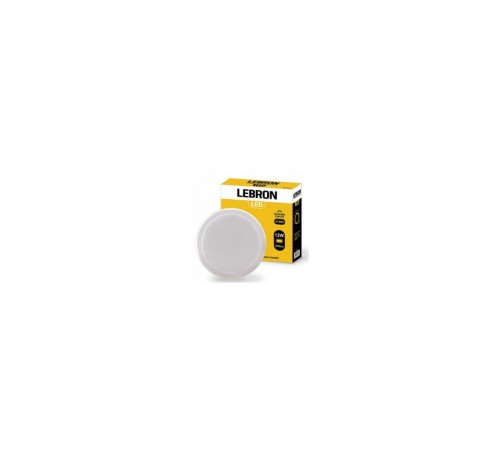 LED світильник круглий L-WLR 12W круглий 4100К 1050Lm.IP65 15-35-23 Lebron