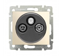 Legrand Valena Classic Розетка Tv/R/Sat 2-кабельна Слонова кістка 774110