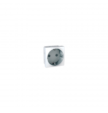 Schneider UNICA Plus розетка 1-а з/к внутр. 2-мод. (c2) білий MGU3.036.18