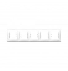 Рамка Schneider Electric Sedna біла 5-кратна SDN5800921