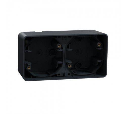Schneider MUREVA S ПОДВ БОКС зовн монт горизонт, ЧОР, IP55 чорний MUR37914 Schneider MUREVA S ПОДВ БОКС зовн монт горизонт, ЧОР, IP55 чорний MUR37914