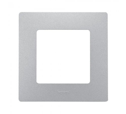 Рамка Legrand Etika 1 пост алюміній 672551 Рамка Legrand Etika 1 пост алюміній 672551