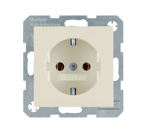 Розетка Berker S.1 з з/к білий 47438982 Розетка Berker S.1 з з/к білий 47438982