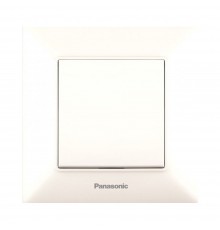 Вимикач Panasonic Arkedia Slim одноклавішний кремовий WNTC00012BG-UA
