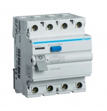 Дифреле ПЗВ Hager Тип AC 4P 30mA 40A CD441J