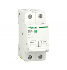Автоматичний вимикач Schneider Electric Resi 9 С 2p 16A R9F12216