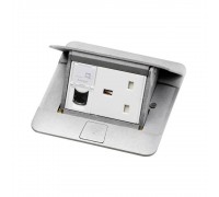 Висувний люк Legrand алюміній 3 модуля алюміній 054010