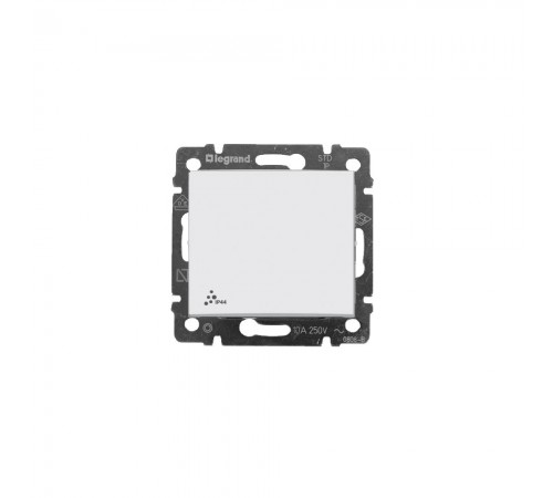 Legrand Valena Classic Перемикач на 2 напрямки 10А ІР44 Білий 774206