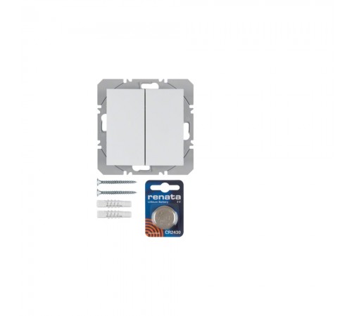 BERKER S.x/B.x механізм Передавач 2-канальний KNX-quicklink пол.білий мат. 85656288