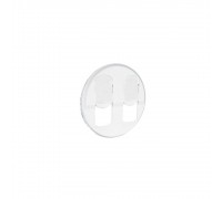 Legrand CELIANE Панель розетки 2 x RJ45 кат.6 (для UTP/FTP/SFTP) Білий 68252
