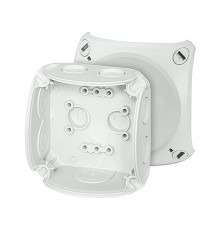 Розподільна коробка HENSEL з кришкою 93х93х62 PP IP66 сіра DK0200GZ HENSEL