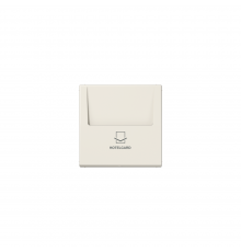 JUNG LSx-накладка Накладка карткового вимикача "HOTELCARD" слонова кістка LS590CARD