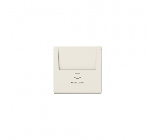 JUNG LSx-накладка Накладка карткового вимикача "HOTELCARD" слонова кістка LS590CARD