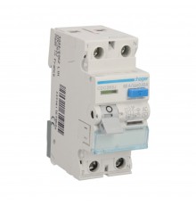 Вимикач диференційного струму(ПЗВ) Hager Тип AC 2P 30mA 63A CDC263J
