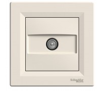 Schneider ASFORA РОЗЕТКА TV ПРОХ 4дБ кремовий EPH3200223