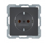 Розетка Berker Q.x з з/к антрацит 47436086