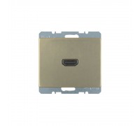 BERKER ARSYS механізм HDMI-розетка бронзовий лак 3315429011