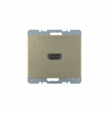 BERKER ARSYS механізм HDMI-розетка бронзовий лак 3315429011