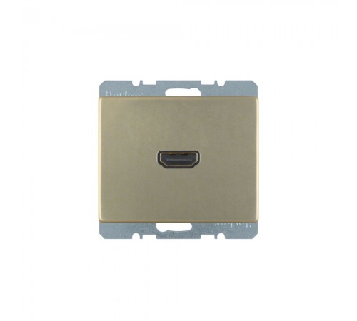 BERKER ARSYS механізм HDMI-розетка бронзовий лак 3315429011