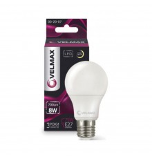 LED лампочка Velmax V-A70 15W E27 3000K 1350Lm кут 240 21-11-66