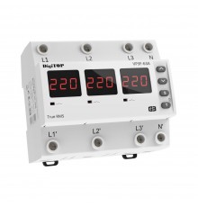 Реле напруги DigiTOP 63А (max 80A) VP-3F63A M6R