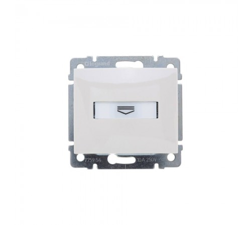 Legrand Valena Classic Вимикач з ключ-карткою 10А Білий 774234