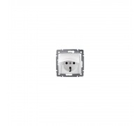Розетка Legrand Valena Classic біла 2К+З з кришкою 774422